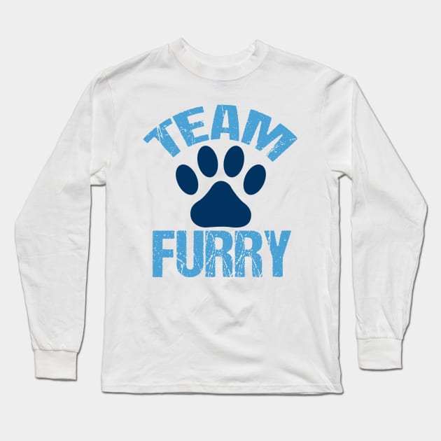 Team Furry Long Sleeve T-Shirt by epiclovedesigns